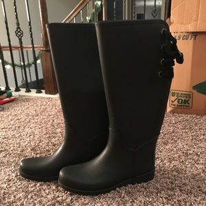 Coach Rain Boots Size 9